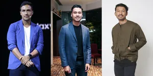 FOTO: Hamish Daud & 6 Seleb Ganteng Gendong Anak yang Baru Lahir
