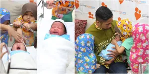 Foto Imutnya Anak Keempat Irfan Hakim Yang Baru Lahir