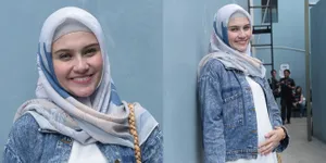 FOTO Ini 'Jurus' Zee Zee Shahab Ajak Anak Untuk Ikut Ibadah Puasa