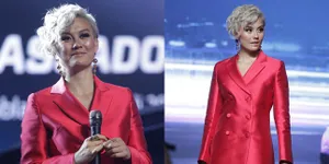 FOTO Jadi Brand Ambassador, Agnez Mo Tampil Kece Pakai Baju Unik!