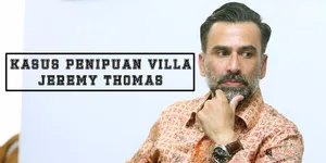 FOTO: Kasus Penipuan Villa Diusut Lagi, Jeremy Thomas Patuh Hukum