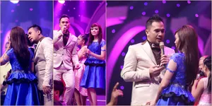Foto Kedekatan Saipul Jamiell dan Rina Nose di D Academy