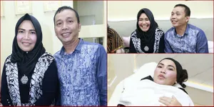 FOTO: Kedua Orangtua Ayu Ting Ting Jalani Perawatan Wajah