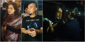 FOTO: Kejutan Manis Ultah El Rumi Ke-17, Dhani & Mulan Kompak!