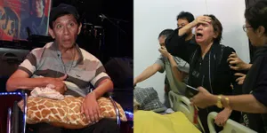 FOTO Keluarga Menangis, Begini Suasana Rumah Duka Benny Panjaitan