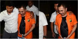 FOTO Kembali Diperiksa, Aa Gatot Brajamusti Punya Bukti Nikahi CT