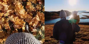 FOTO: Kenangan Alice Norin Nikmati Winter di Norwegia