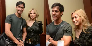 FOTO Kencan Jessica Iskandar & Richard Kyle Nonton Film 'MILE 22'