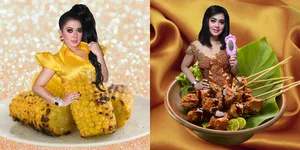 FOTO: Kocak, Akun Ini Edit Foto Syahrini Keluar dari Makanan
