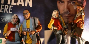 FOTO: Kocak! Uya Kuya dan Istri Nonton Konser Shane Filan Bareng