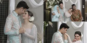 FOTO Lamaran Ammar Zoni - Irish Bella, Syahdu Dengan Nuansa Hijau