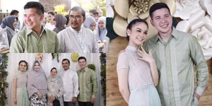 FOTO: Lamaran Haykal Kamil & Tantri Namirah, Cantik Serba Hijau