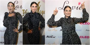 FOTO: Launching Bulu Mata Palsu, Bisnis Luna Maya Makin Gencar