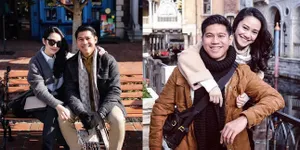 FOTO: Liburan - Dinner, Intip Kemesraan Nino RAN dan Pacarnya