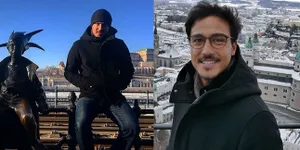 FOTO: Liburan Awal Tahun, Hamish Daud Keliling Eropa