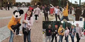 FOTO: Liburan, Handika Pratama & Pacar Jelajahi Hong Kong