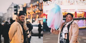 FOTO: Liburan ke Inggris, Igun Bahas Soal Persahabatan