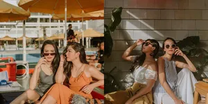 FOTO: Liburan Tropis, Jessica Mila Rela Panas-Panasan