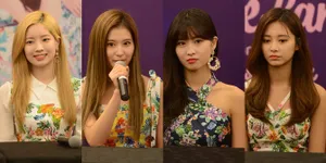 Foto: Lovely Saat Preskon, TWICE Salah Ngomong & Ingin Mie Goreng