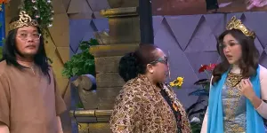 Foto Mahalini Jadi Sinden OVJ, Ternyata Bertemu Sule Dulu Sebelum Kenal Rizky Febian