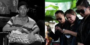 FOTO Memilukan, Isak Tangis Keluarga di Pemakaman Benny Panjaitan