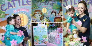 FOTO: Meriahnya Pesta Ulang Tahun Cattleya, Putri Ririn Ekawati