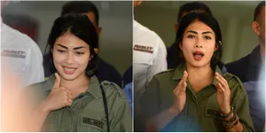FOTO: Nabila Putri Penuhi Panggilan Polisi, Saksi Kasus Aa Gatot