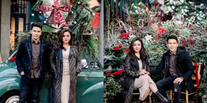 FOTO: Natal, Jonathan Frizzy dan Istri Liburan ke Inggris