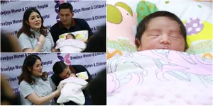 FOTO: Nindy Ungkap Cerita Lahirkan Buah Hati Cantik Baby Akifa
