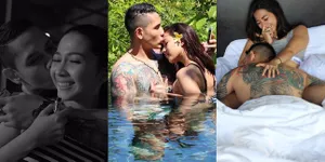 FOTO: Pamer Peluk Cium, Ganindra Bimo-Andrea Dian Terlalu Hot?