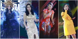 FOTO: Panggung Malam Puncak Kilau Raya MNCTV 26, Bertabur Bintang