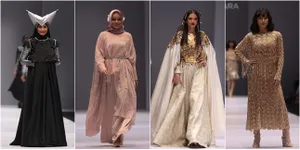 FOTO: Parade Gaun Pastel Mewah Para Seleb di JFW 2017, Cantik!