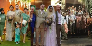 FOTO: Pemberkatan di Gereja, Jono GBS Resmi Nikahi Ika Citrasari