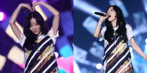 FOTO: Penampilan Indah & Senyum Taeyeon di Countdown Asian Games