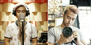 FOTO: Penampilan Lebih Fresh, Vidi Aldiano Coba Warna Rambut Baru