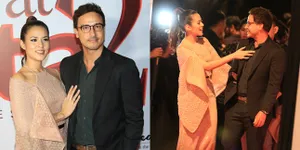 FOTO Penampilan Red Carpet Raisa & Hamis Daud, Mesra Bikin Baper!