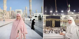 FOTO: Penuhi Nazar, Cut Meyriska Pergi Umrah di Akhir Tahun