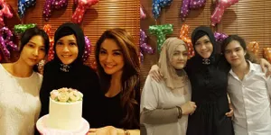 FOTO: Pesta Ulang Tahun Maia Estianty, Dirayakan Dengan Berbagi