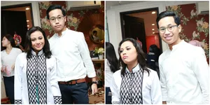 FOTO: Rabanni Zaki Pacar Aurel Datang di Acara Aqiqah Baby Arsya