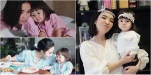 FOTO Saat Gisel & Baby Gempi Kembaran Baju, Hot Mom VS Baby Cute!