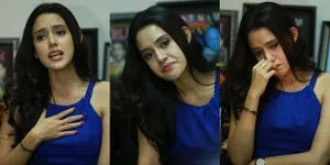 FOTO: Sambil Nangis, Fairuz Beberkan 'Borok' Galih Ginanjar