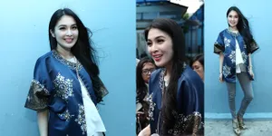 FOTO: Sandra Dewi Malah Senang Dikabarkan Sedang Hamil, Benarkah?