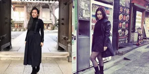 FOTO: Santai Sejenak, Ratu Felisha Asyik Liburan Keliling Jepang