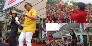 FOTO: Selfi LIDA Sampai Rafly di Demam LIDA 2019 Makassar, Seru!