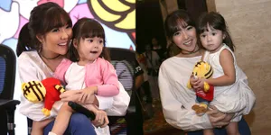 FOTO: Sempat Jatuh Sakit, Gisel Jadi Lebih Protektif Kepada Gempi