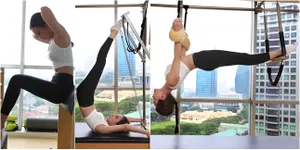 FOTO Shandy Aulia Meliuk Cantik Saat Pilates, Rahasia Tubuh Indah