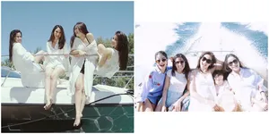 FOTO: Short Getaway Geng Jessica Iskandar di Yacht, Quality Time!