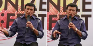 FOTO: Soneta Group Tampil Bareng Band Indie, Ini Kata Rhoma Irama