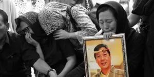 FOTO: Suasana Pemakaman Chef Harada, Dibanjiri Air Mata