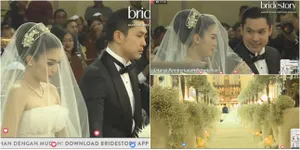 FOTO: Suasana Pemberkatan Nikah Sandra Dewi, Secantik Princess!